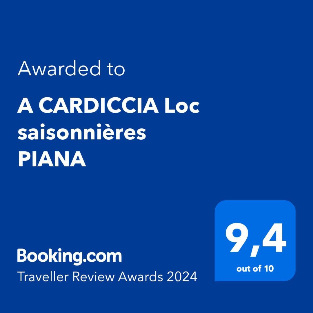 皮亚纳A Cardiccia Loc Saisonnieres Piana公寓 外观 照片